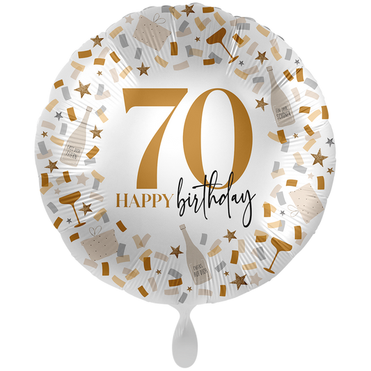 1 Ballon XXL - Hello to Another Birthday 70 - GER