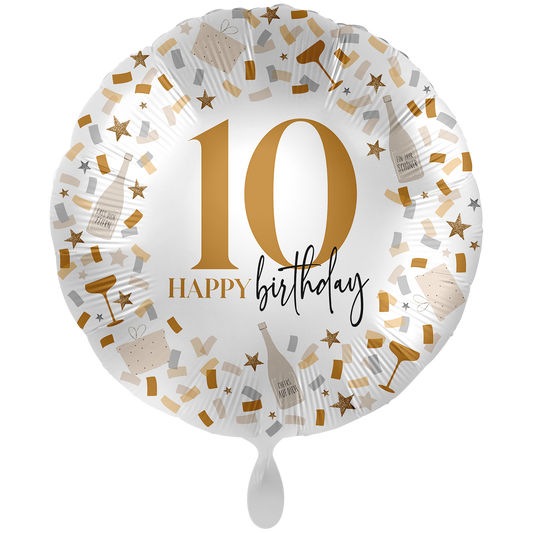 1 Ballon XXL - Hello to Another Birthday 10 - NLD