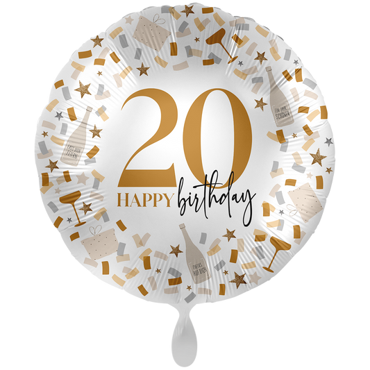 1 Ballon XXL - Hello to Another Birthday 20 - NED