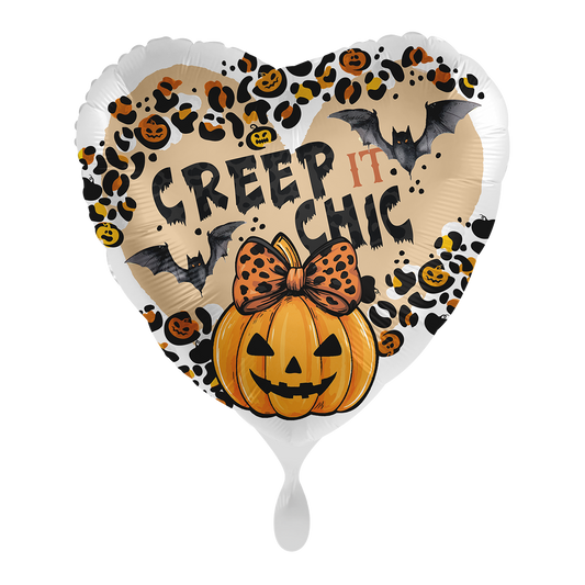 1 Ballon - Creep it Chic Pumpkin - NL