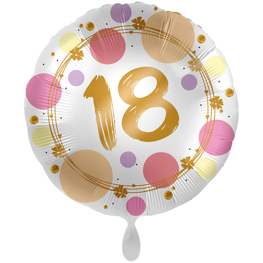 1 Ballon XXL - Shiny Dots 18 - UNI