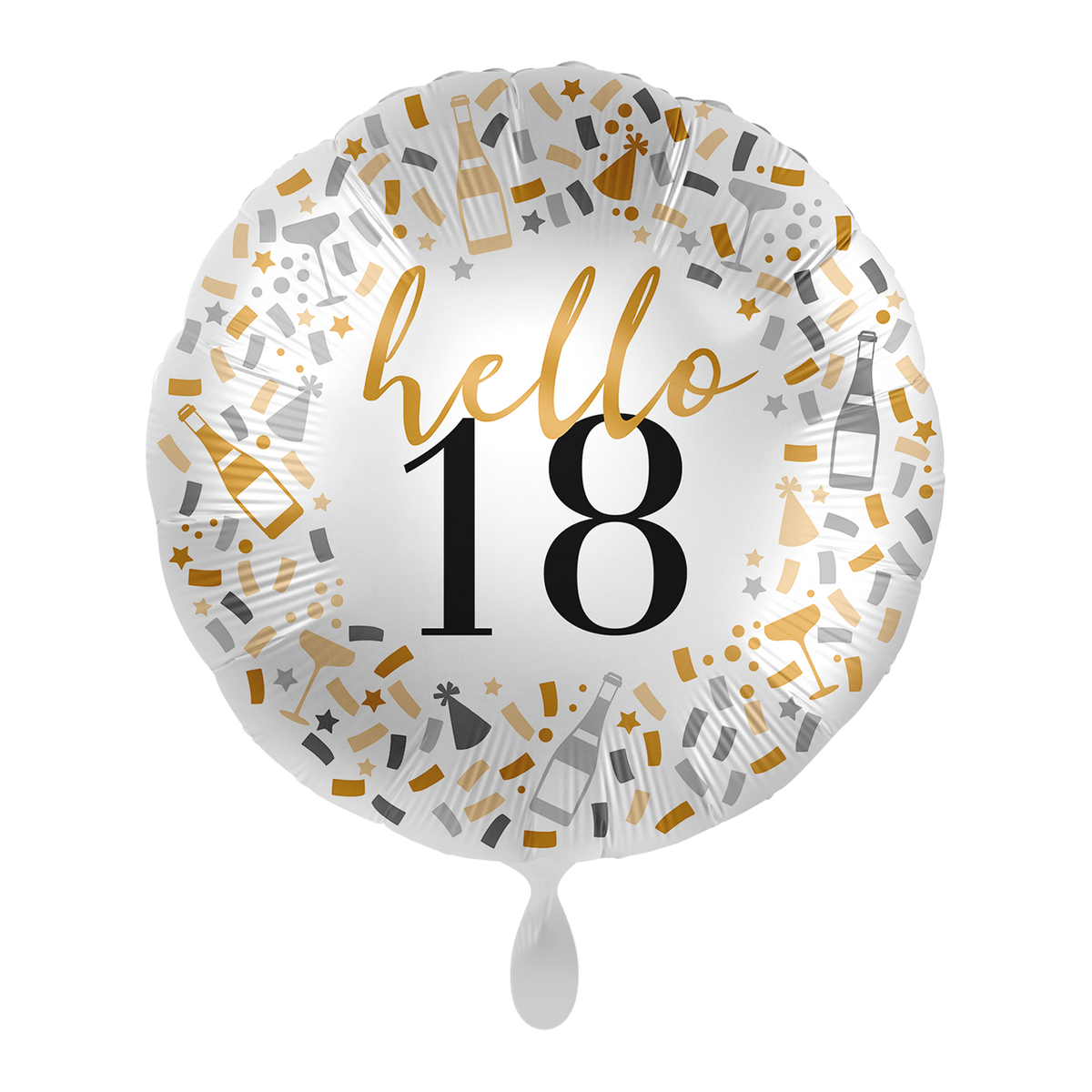 1 Ballon - Hallo 18 - UNI