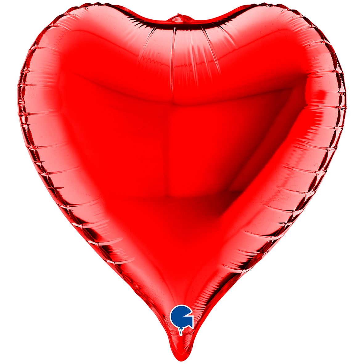 1 Ballon XL 3D - Hart - Rood