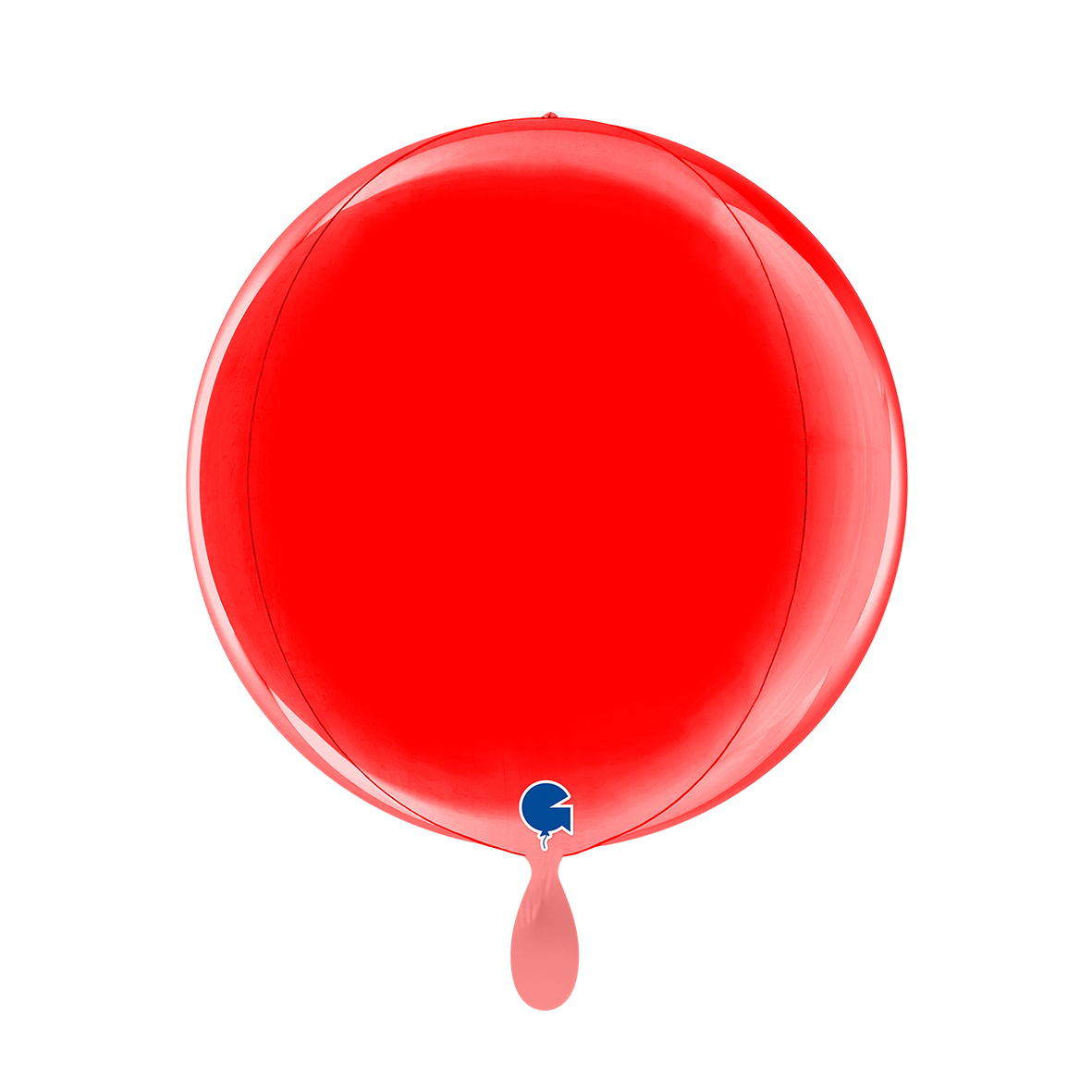 1 Ballon 4D - Globe - Rood