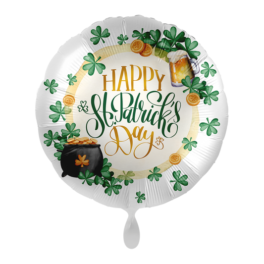 1 Ballon - Klavertje vier St. Patrick's Day - NL