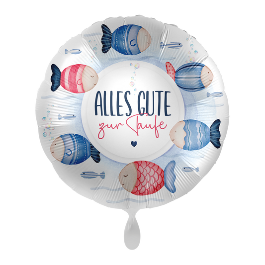 1 Ballon - Fische taufen - DEU