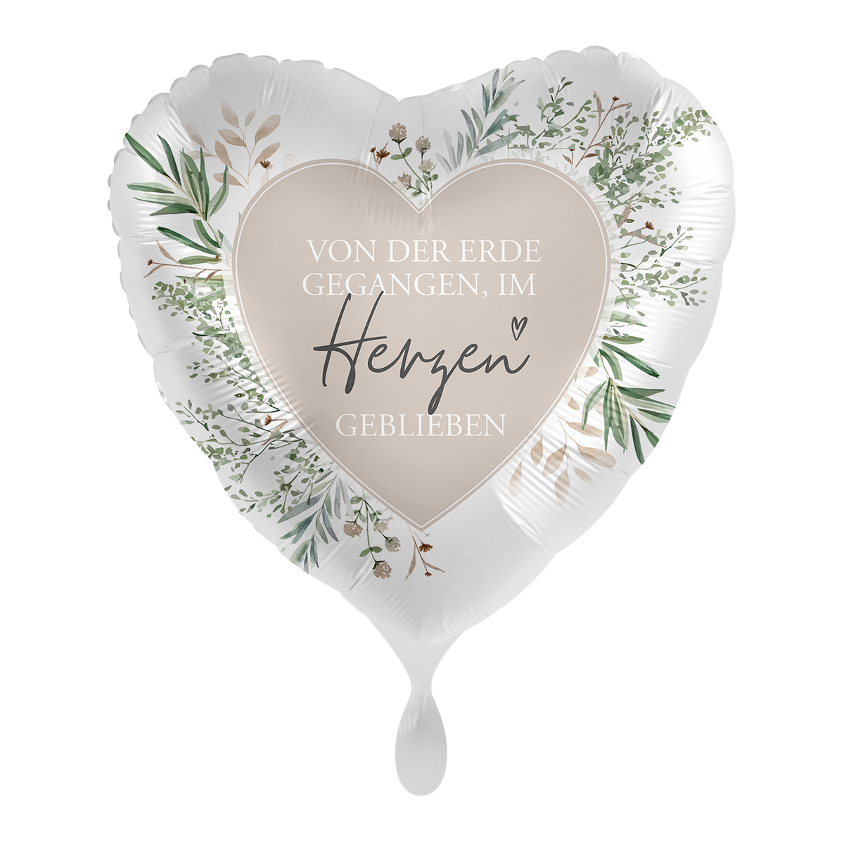 1 Ballon - Liefdevolle Herinnering - NED