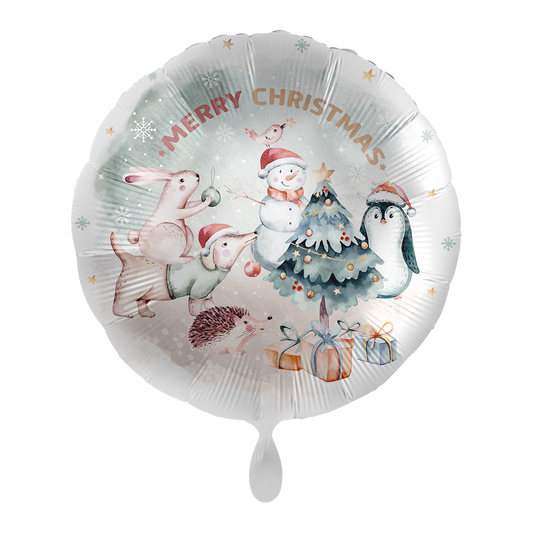 1 Ballon - Merry Christmas Friends - NL