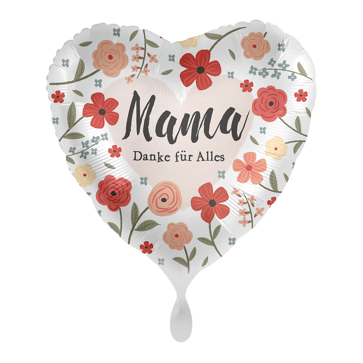 1 Ballon - Bedankt mama voor alles - NLD