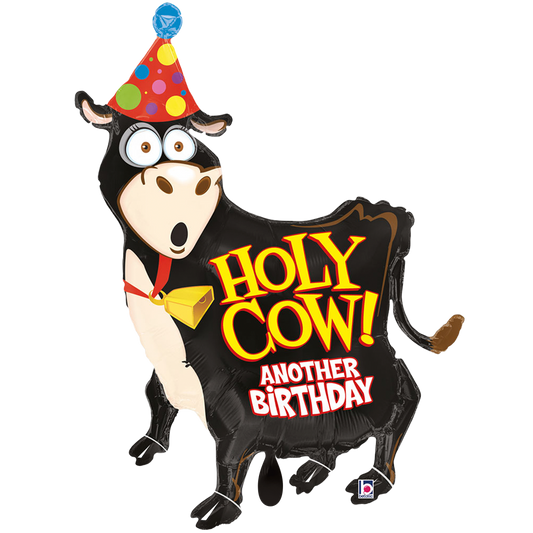 1 Ballon XXL - Holy Cow Birthday