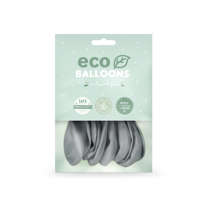 10 ECO-ballonnen - Ø 30cm - Grijs