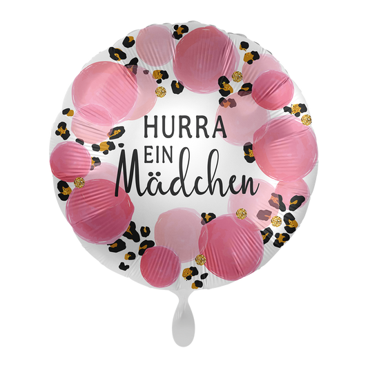 1 Ballon - Baby Girl Leopard - NL