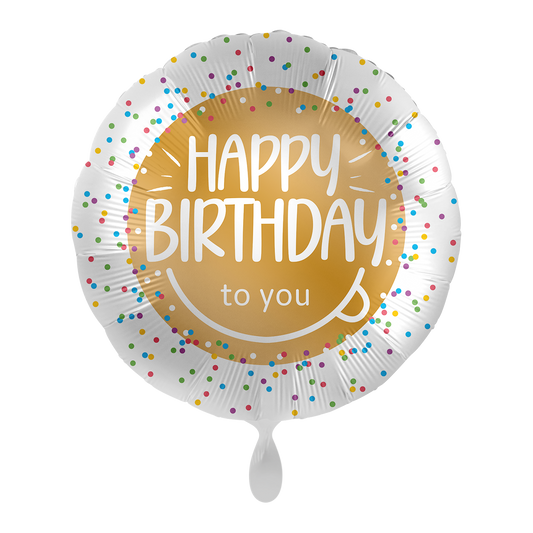 1 Ballon - Verjaardag - NL