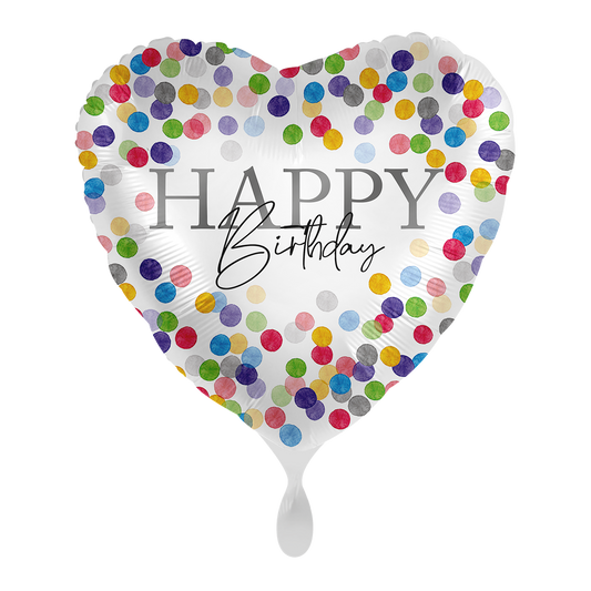 1 Ballon - Confetti Birthday - NL
