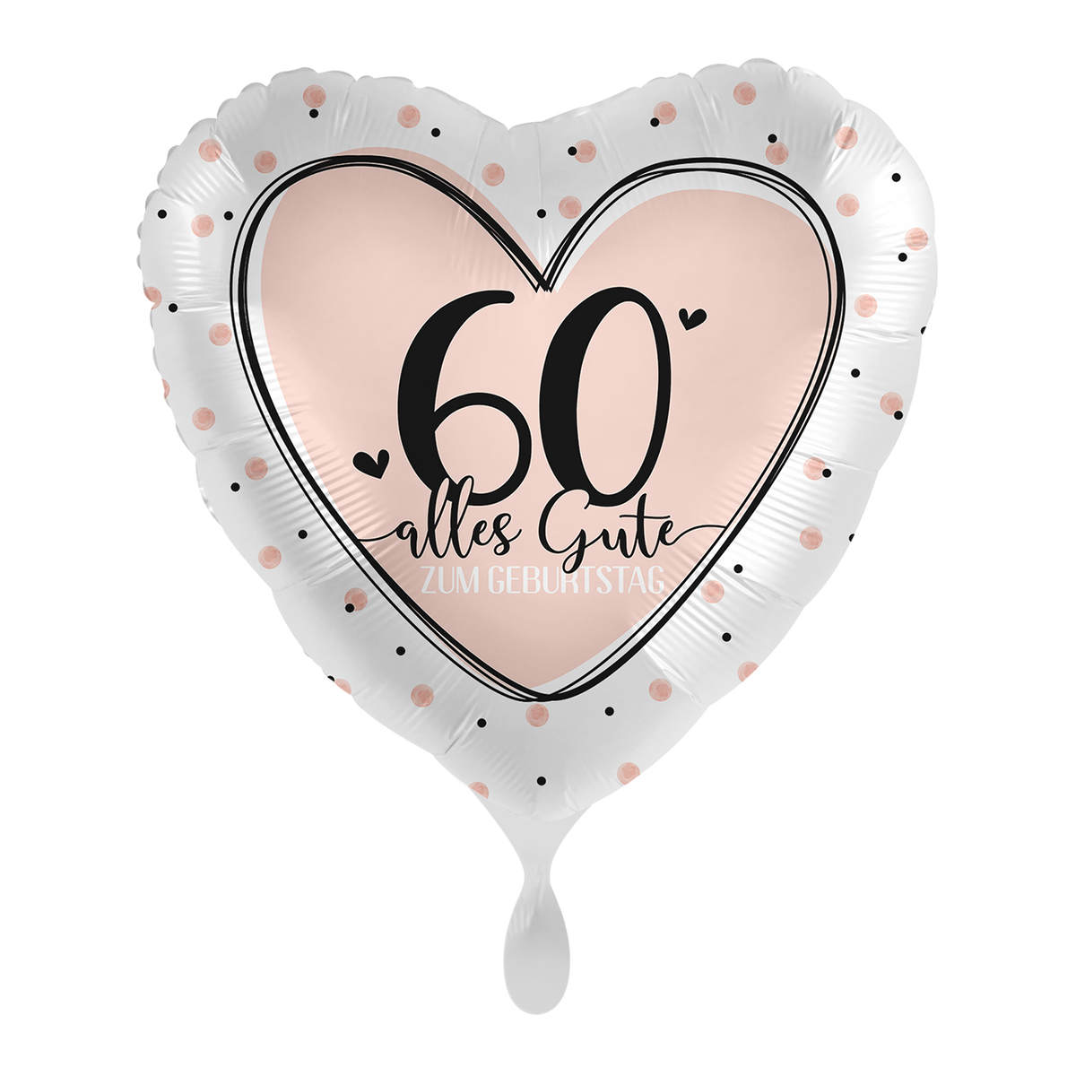 1 Ballon - Lovely Birthday 60 - GER