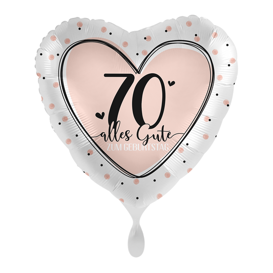 1 Ballon - Lovely Birthday 70 - NED