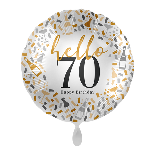 1 Ballon - Hallo 70 - NL