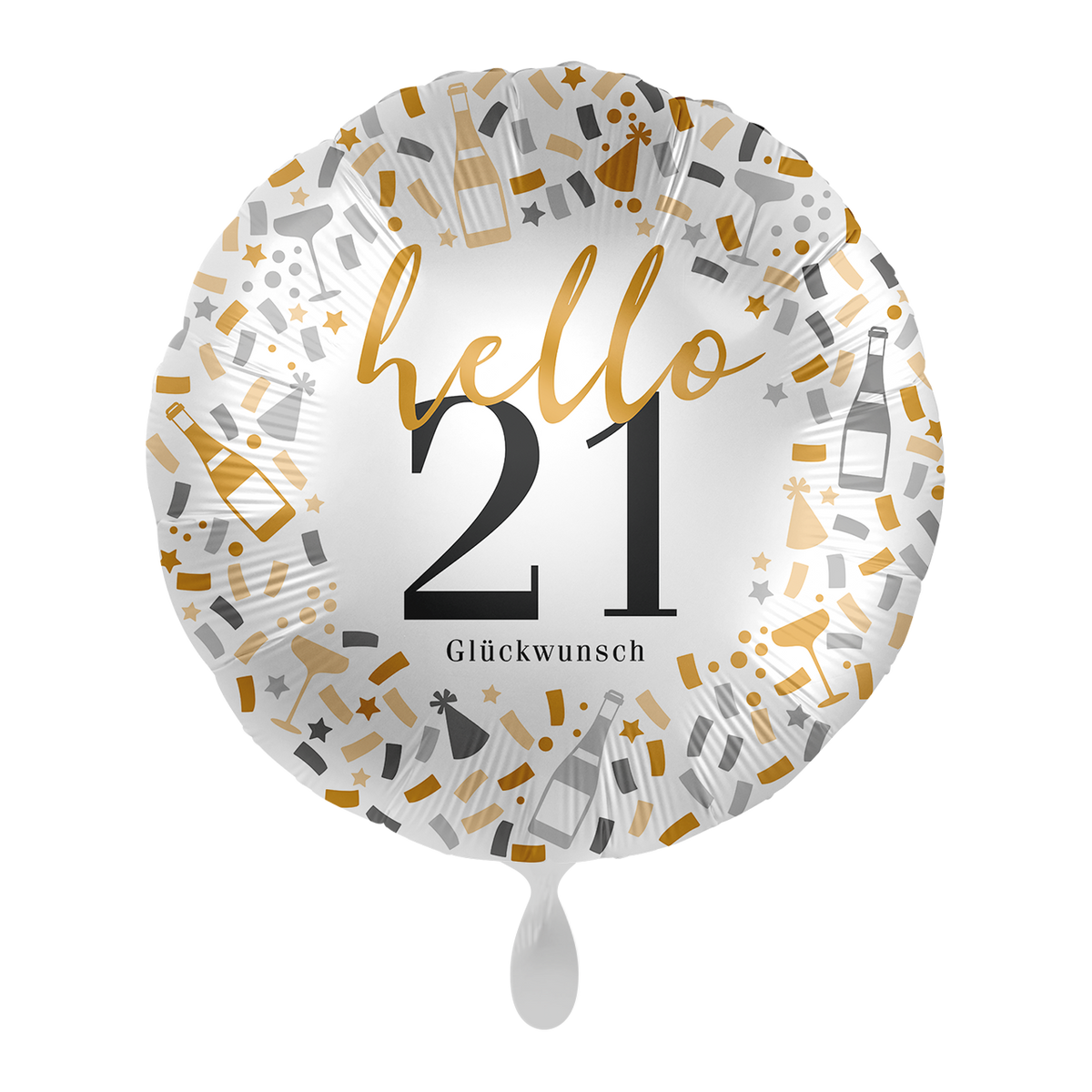 1 Ballon - Hallo 21 - NL