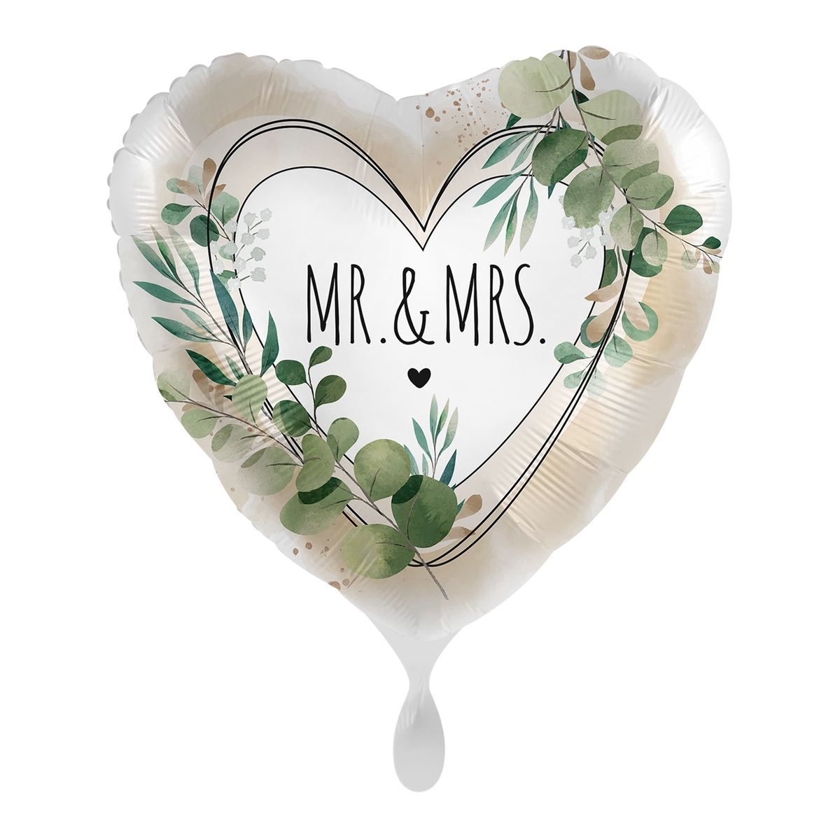1 Ballon - Mr. & Mrs. Natural - Engels