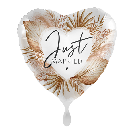 1 Ballon - Boho Dream Just Married - NL