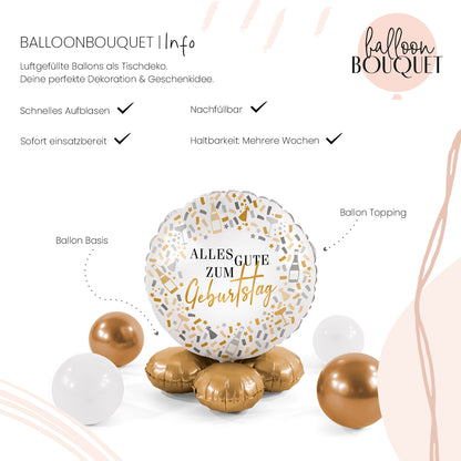 1 Ballonnenboeket - Hello Happy Birthday - NLD