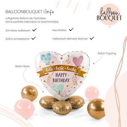 1 Ballonboeket - Celebrate Pastel - NED