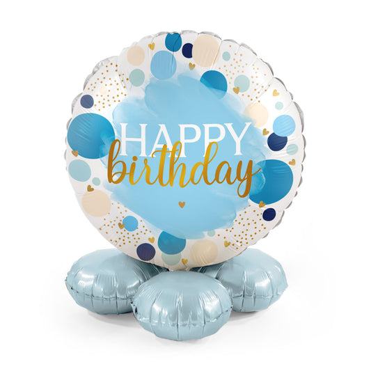 1 ballonnenboeket - Lucky Birthday - ENG