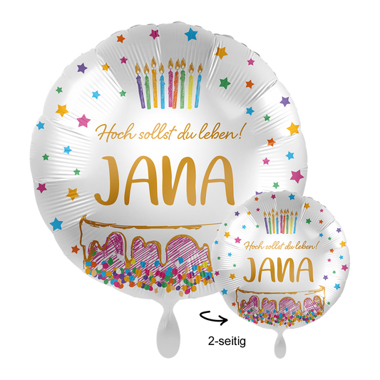 1 Ballon mit Text - Wieder ein Jahr älter? EGAL