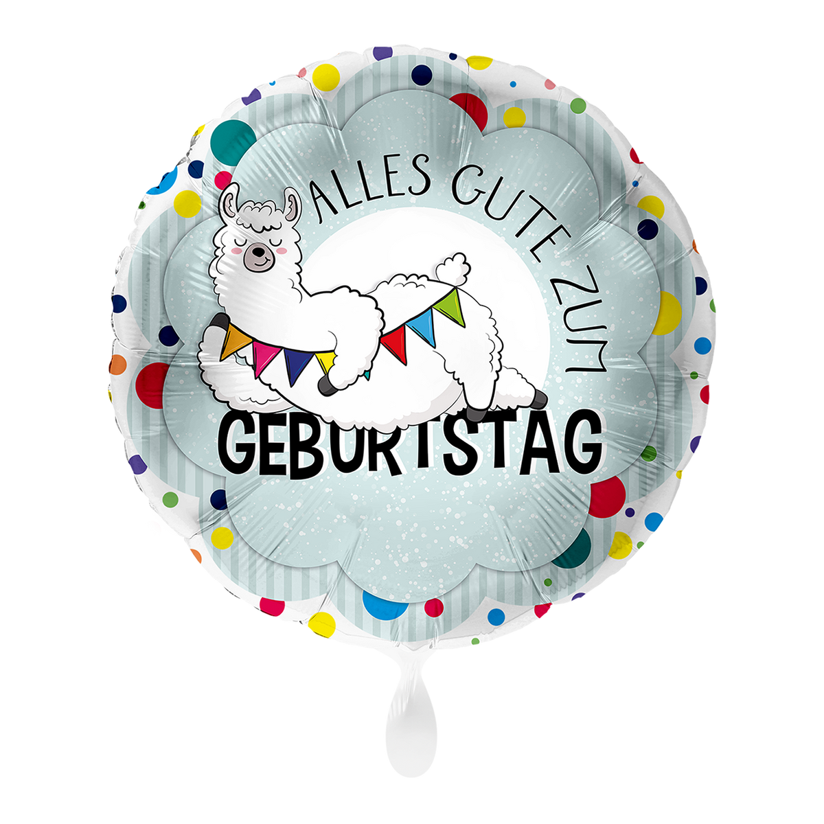1 ballon - Lama verjaardag