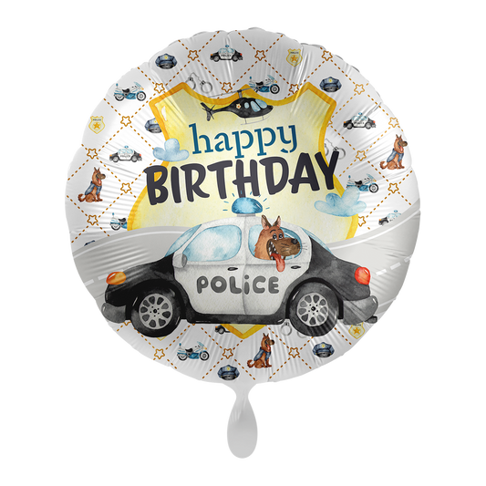 1 Ballon - Verjaardag Politie - NL
