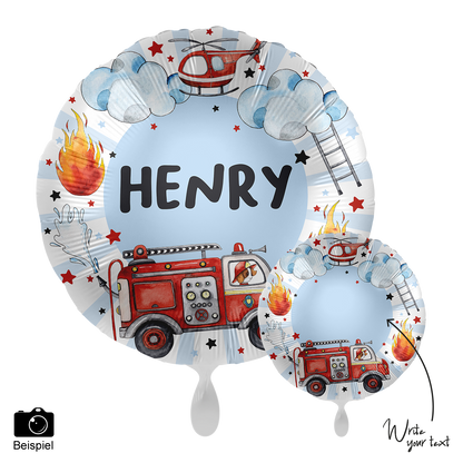 1 Ballon - Personaliseer HET - Bluswagen