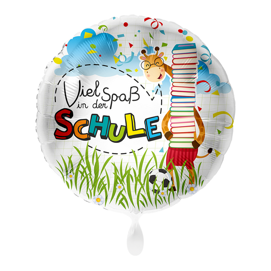 1 ballon - Plezier op school - NLD