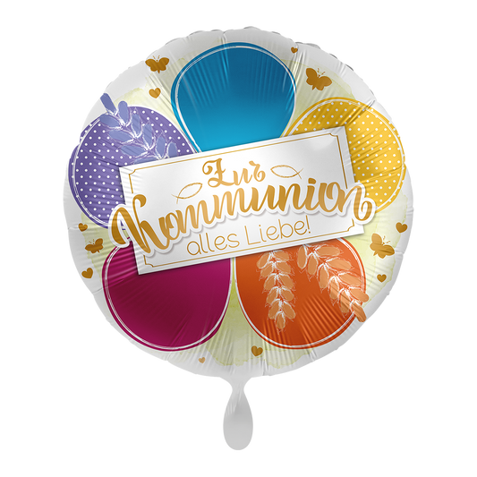 1 Ballon - Communiebloem - NL
