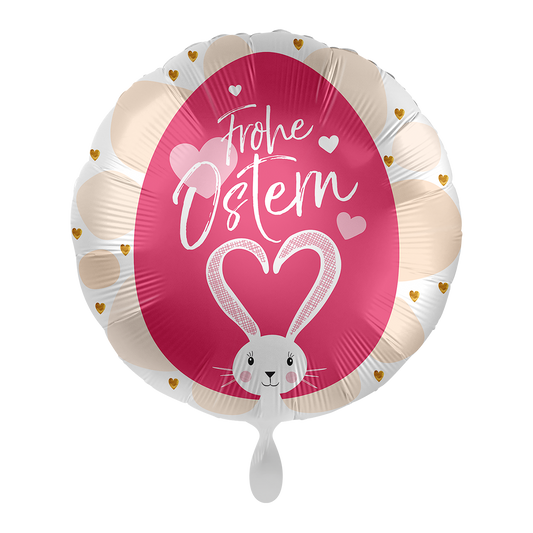 1 Ballon - Frohe Ostern Lief Konijntje