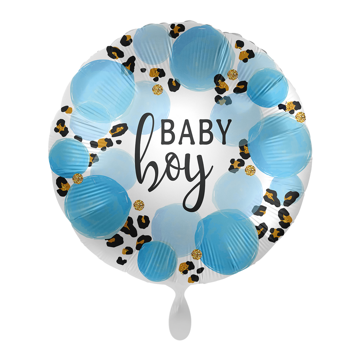 1 Ballon - Baby Boy Leopard - ENG