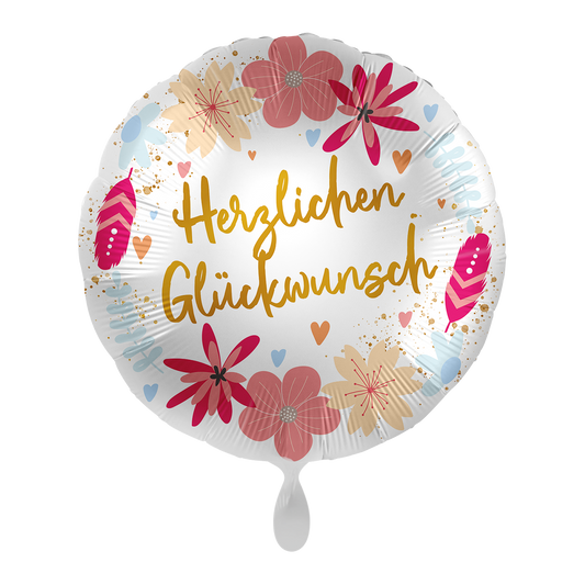 1 Ballon - Feestbloemen - GER