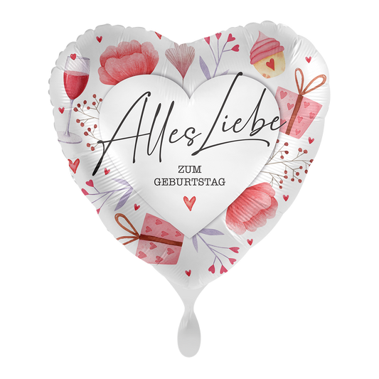 1 Ballon - Alles Gute zum Geburtstag - NLD