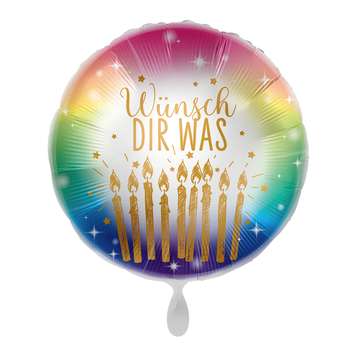 1 ballon - Doe een wens - ENG