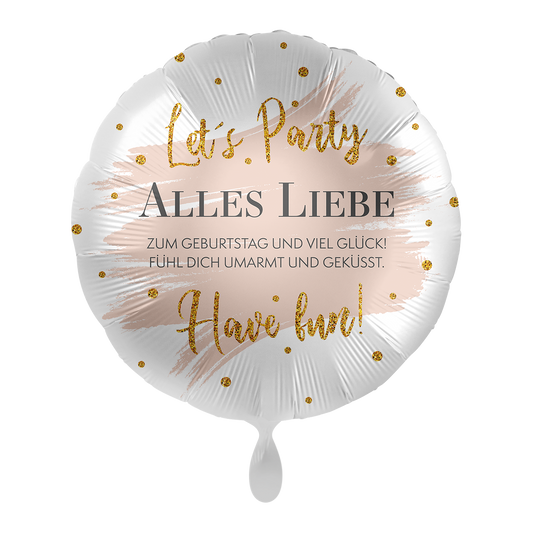 1 ballon - Liefs Summer Glow