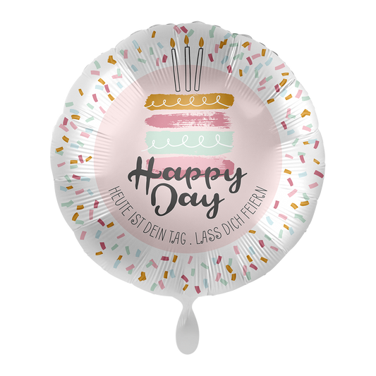 1 Ballon - Happy Day Kuchen - NL