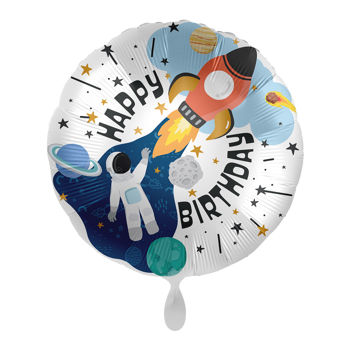1 Ballon - Verjaardag Buitenruimte - NL