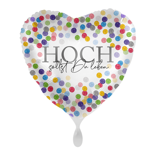 1 Ballon - Confetti Birthday - NLD