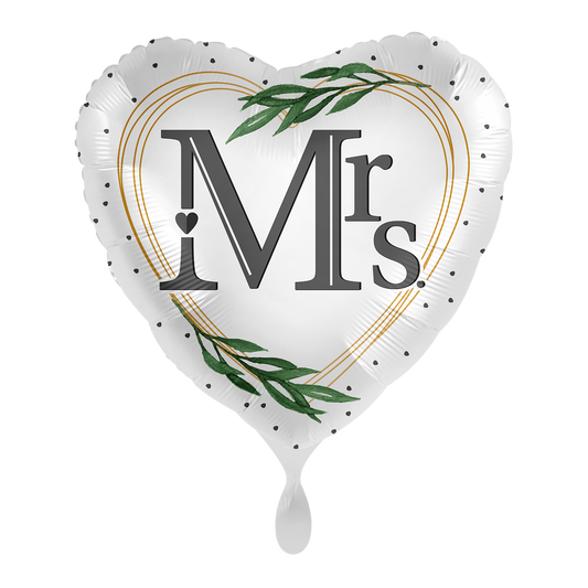 1 Ballon - Mevr. - ENG