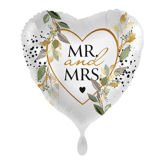 1 Ballon - Mr. & Mrs. Botanical - NL