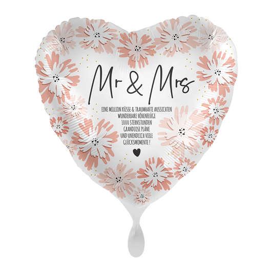 1 Ballon - Blooming Wedding Day - NL
