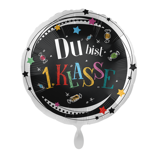 1 ballon - je bent 1e klas