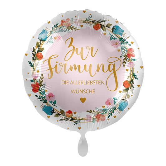 1 Ballon - Voor het Vormsel Bloemrijk