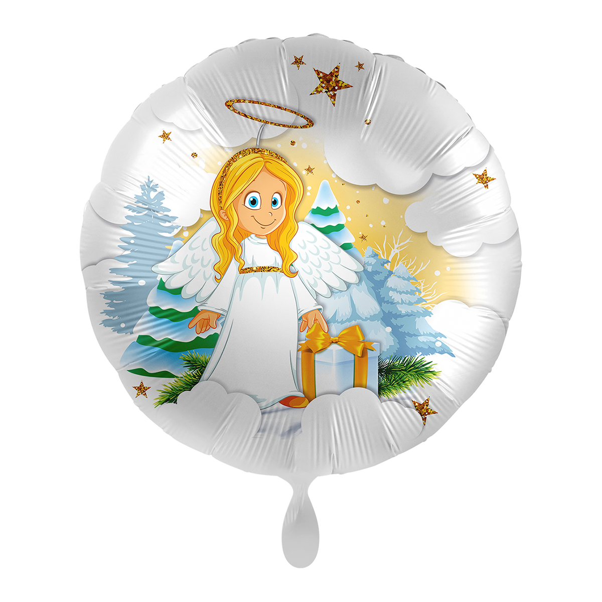 1 Ballon - Kerstkind - UNI