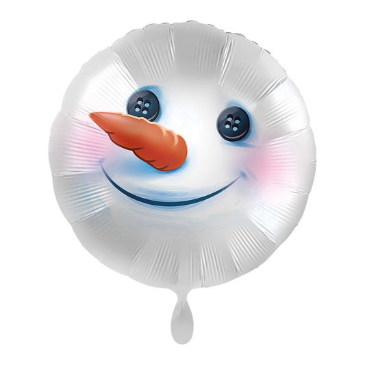 1 Ballon - Schneemann - UNI