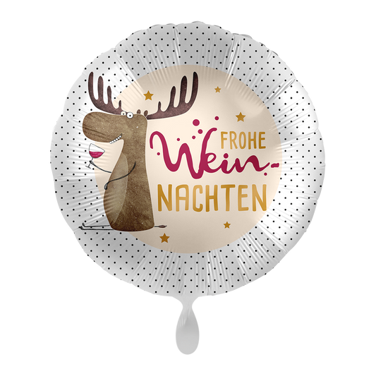 1 Ballon - Lief Rendier met Wijn - NL
